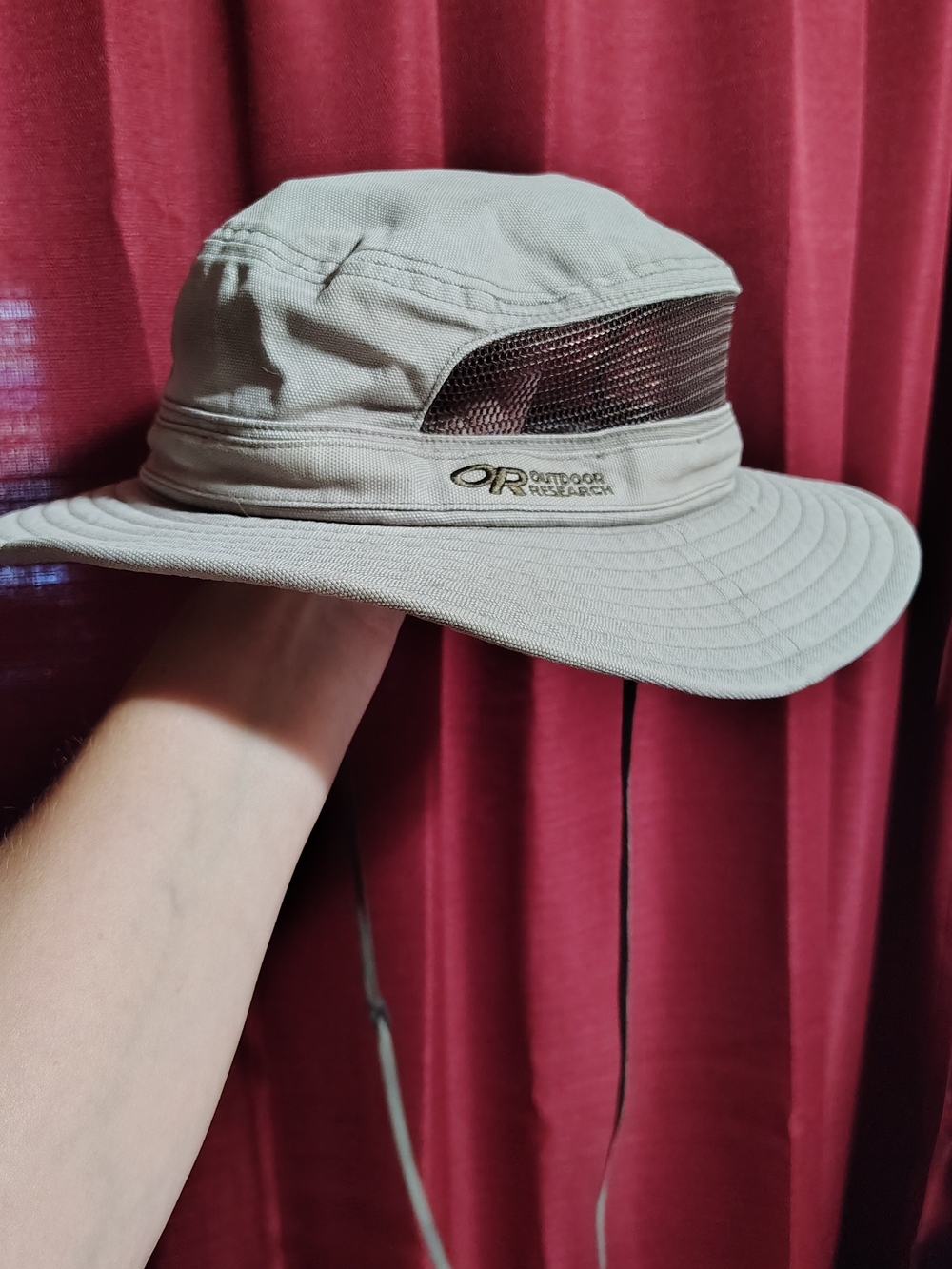 Outdoor Research Beige Sun Hat - Lightweight Ventilated Boonie